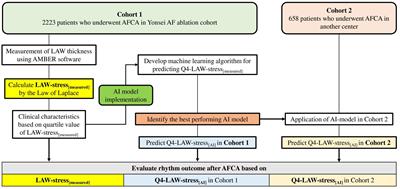 Left Atrial Wall Stress and the Long-Term Outcome of Catheter Ablation of Atrial Fibrillation: An Artificial Intelligence-Based Prediction of Atrial Wall Stress